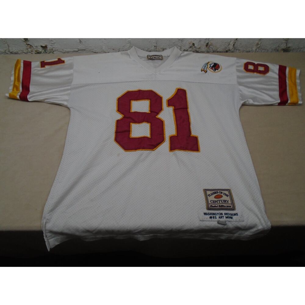 VTG Washington Redskins Art Monk #81 Jersey Jeff Hamilton Players of the Century